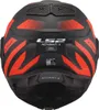 LS2 FF901 ADVANT X NOVA Klapphelm matt schwarz-rot XXL Produktbild-Vorschau 13