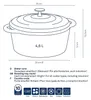 Calido Braadpan met Deksel Rond 4,6 liter Produktbild-Vorschau 7