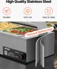 VEVOR komerčný ohrievač potravín (3 x 1/2 nádoby), 1,5 kW Náhľad obrázku produktu 5