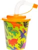 12er Set Trinkbecher Dinosaurier "3D" - 250ml Náhľad obrázku produktu 3