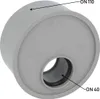 Airfit Abwasser-Innen-Reduzierstück DN 110 x 40, superkurz, Produktbild-Vorschau 1