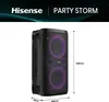 Hisense Party Storm, 300 W, 50 - 60 Hz, sans fil, enceinte Voir les images du produit 2