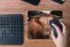MuchoWow® Mauspad Mousepad Schottischer Highlander - Baum - Produktbild-Vorschau 4