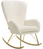 houpací křeslo tectake® Swing 70 x 93 x 100 cm, nosnost 120 Náhled obrázku produktu 10