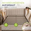 Juskys Polsterbett Savona 140x200 cm - Bett mit Stauraum, Produktbild-Vorschau 3