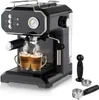 Zimilo Halbautomatische Espressomaschine mit Dampfdüse, Produktbild-Vorschau 1