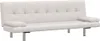 vidaXL Rozkładana sofa z 2 poduszkami ze sztucznej skóry, Podgląd zdjęcia produktu 8