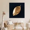 MuchoWow® Poster Blätter - Schwarz und Gold - Luxus - Natur Produktbild-Vorschau 7