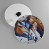 Wanduhr - Rund - Glasuhr - Pferd Tier Bindung - 40x40cm - Produktbild-Vorschau 2