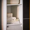 SoBuy BZR158-W Hochschrank Badschrank mit Wäschesack Produktbild-Vorschau 6