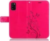Handy Tasche für Samsung Hülle Handyhülle Blumen Flip Cover Produktbild-Vorschau 4