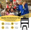 COSTWAY 37-toetsen kinderkeyboard, elektronisch kinderpiano Productafbeelding-voorbeeld 2