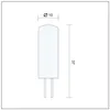 10x žárovka LED 12V G4 24xSMD 1,5W teplá bílá Náhled obrázku produktu 3