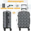 KESSER® Reisekoffer | Koffer ABS Hartschalenkoffer mit Produktbild-Vorschau 2