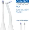 Hydrosonic SINGLE Aufsteckbürsten, 2x Bürstenkopf, optimale Produktbild-Vorschau 1