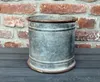 Vaso per piante in zinco rotondo Anteprima dell’immagine prodotto 3