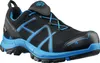 A single black and blue Haix safety shoe is shown against a white background. Náhľad obrázku produktu