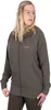 Fox Women's Clothing Zipped Hoodie Damen (Smoky Gray/Green Produktbild-Vorschau 2
