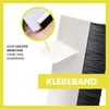 Close-up of a brush seal with text highlighting easy installation. Produktbild-Vorschau