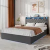 MODFU Boxspringbetten 140X200 mit Bettkasten,Jugendbett mit Produktbild-Vorschau 10