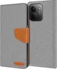 A flip case for a smartphone is shown open, revealing the phone's camera module and the inside of the case. Podgląd zdjęcia produktu