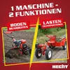 HECHT 7100 Motorhacke Benzin | mit Anhänger | Kupplung | Produktbild-Vorschau 3