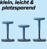 Trendoffice by Dauphin Hocker to-swift blau Produktbild-Vorschau 3