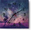 Wanduhr - Quadrat - Glasuhr - Kosmos Baum Wiese - 30x30cm - Produktbild-Vorschau 1