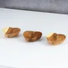 3er Set Schüssel Akazie 10x3cm Herz Holz Design Schale Produktbild-Vorschau 3