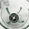 Close-up view inside a blender jar, showing the blades and measuring marks. Anteprima dell’immagine prodotto