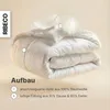 RIBECO GERMANY Federbettdecke 135x200 cm – Wärmeklasse Produktbild-Vorschau 3