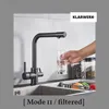 Felix | 3-cestný prémiový čierny matný kohútik pitnej vody Náhľad obrázku produktu 7
