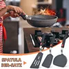 Pfannenwender Silikon 3er Set,315 °C Hitzebeständige Spatel Produktbild-Vorschau 7