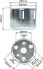 Démarreur à câble + cloche de démarrage pour moteur Honda Voir les images du produit 2