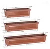 Plastard selbstwässernd Blumenkasten 100 cm 3er Set Produktbild-Vorschau 4