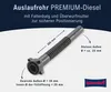 HÜNERSDORFF Tubo de escape PREMIUM para diésel, color Vista previa de la imagen del producto 2