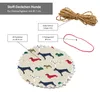 10x Stoffdeckchen Hunde + Gummi + Schnur Einmach-Glas Produktbild-Vorschau 5
