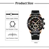A size chart for a watch, with a product image on the right. Náhled obrázku produktu