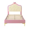 Polsterbett mit LED-Beleuchtung (90x200 cm), Einzelbett mit Produktbild-Vorschau 7
