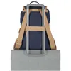 Travelite Hempline Retro Rucksack mit Überschlag Marine Produktbild-Vorschau 5