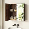 Armoire de toilette COSTWAY, armoire de salle de bain avec Voir les images du produit 2