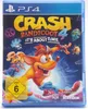 The image shows the front cover of a PlayStation 4 game case for Crash Bandicoot 4: It's About Time. Produktbild-Vorschau