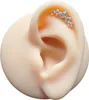 Helix Ohrpiercing 925 Sterling Silber mit Zirkoniasteinen Produktbild-Vorschau 2