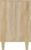 The Living Store Sideboard Sonoma-Eiche 100x36x60 cm Produktbild-Vorschau 4