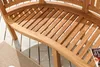 Massive Gartenbank EMPIRE TEAK 150cm natur Teakholz Produktbild-Vorschau 8
