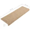 Samolepiace nášľapy na schody sisal 15 ks 65x21x4 cm Náhľad obrázku produktu 8