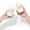 Mr. & Mrs. Panda Thermobecher Wüstenfuchs Blumen - Weiß - Produktbild-Vorschau 3