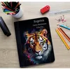 Zeugnismappe, Dokumentenmappe, Ordner A4, Tiger dark Produktbild-Vorschau 6
