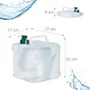 Lot de 4 bidons pliables Relaxdays, 5 litres, bidons d'eau Voir les images du produit 4