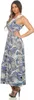 Damen Sommer-Kleid mit Muster; Blau/XL/XXL Produktbild-Vorschau 2